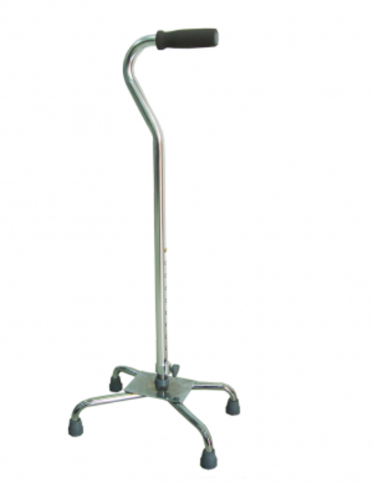 מקל הליכה 4 נקודות אלומיניום בסיס רחב